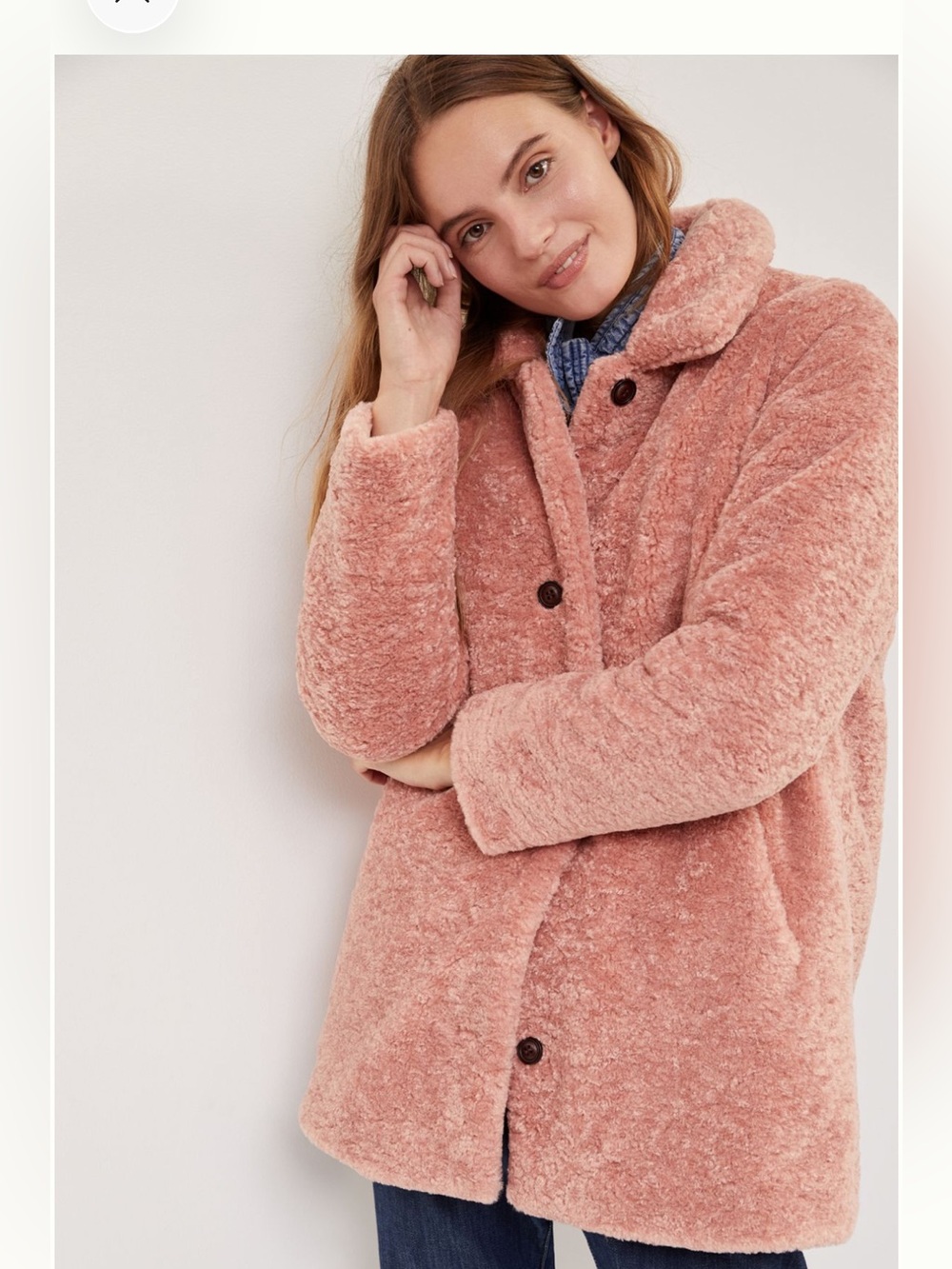Greylin Aislinn Sherpa Coat